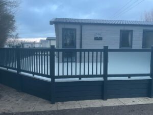 Anthracite holiday home sundeck